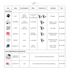 AEROFLEX Extreme Lift Silicone Shield for Lash Lift/ Lash Filler