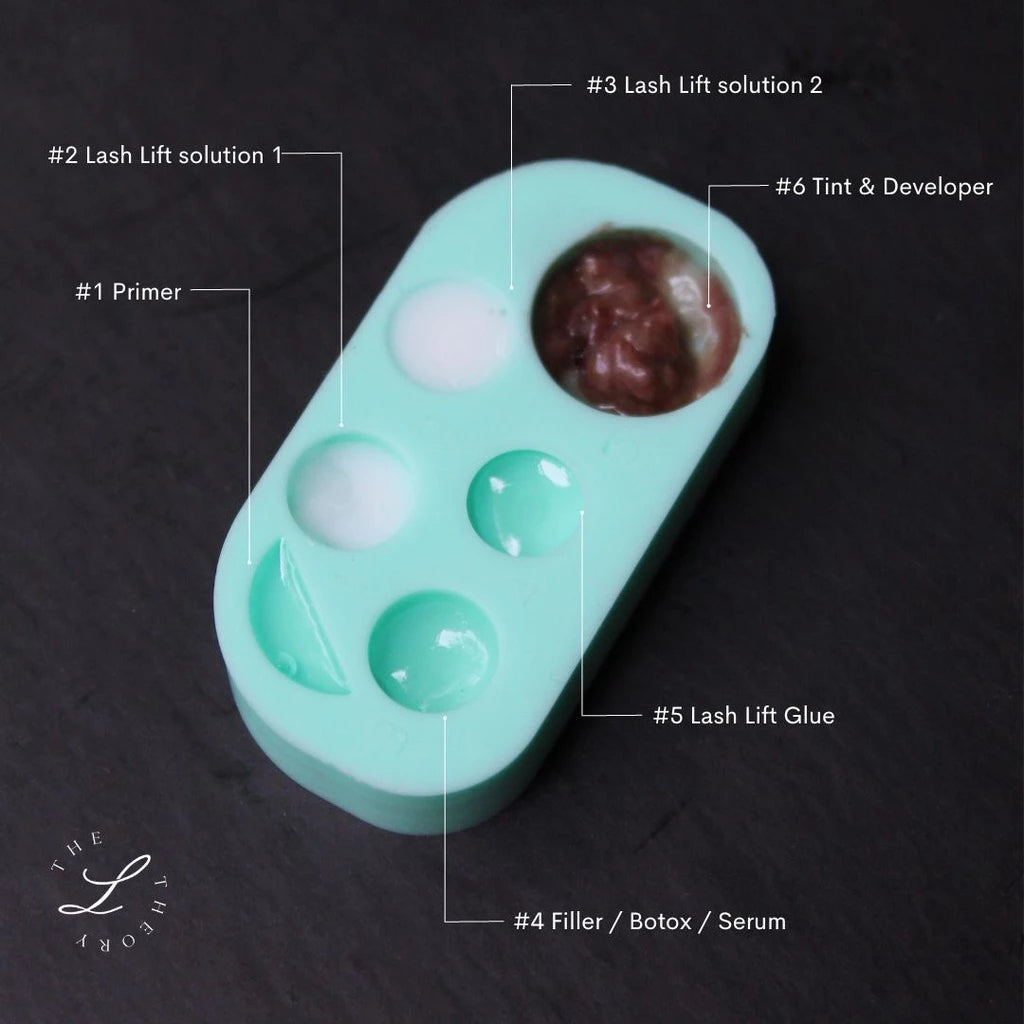 Lash Lift Silicone Palette for solution, serum and tint